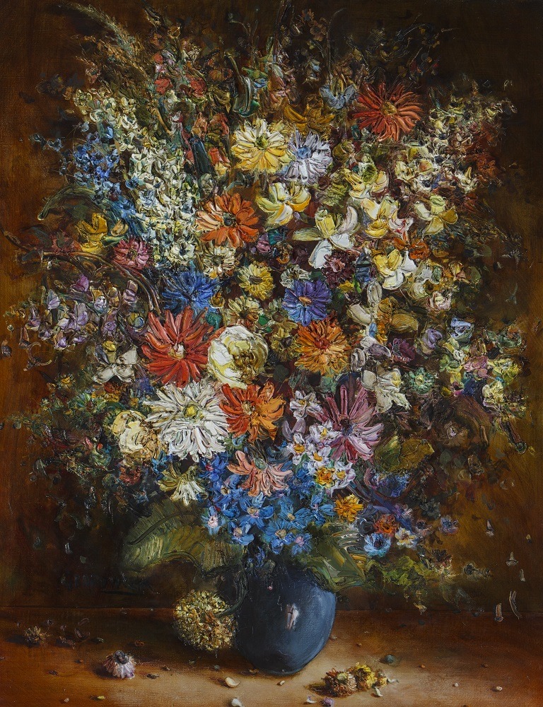 ◇真作 Wlodzimierz Borowczyk 油彩画 ◇真作 Wlodzimierz Borowczyk 油彩画 - メルカリ