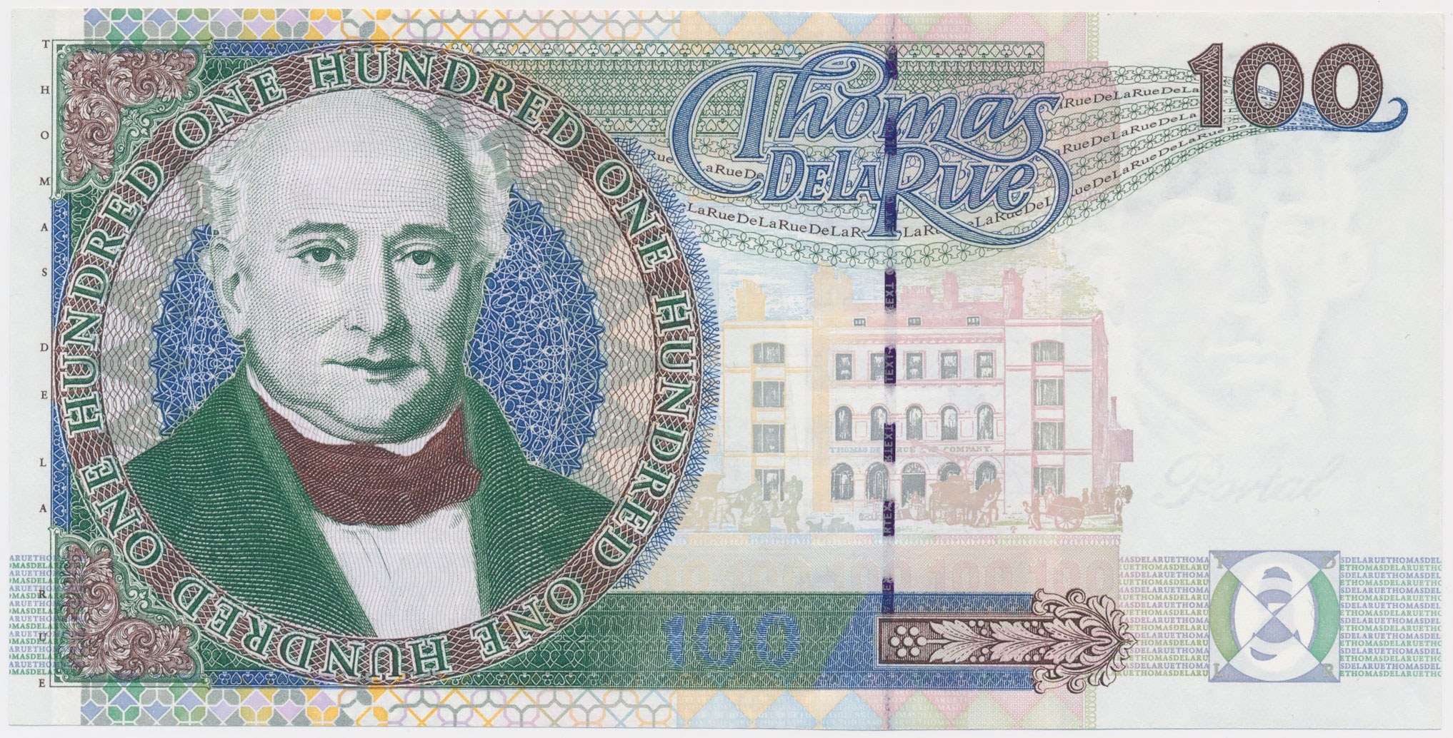 Годов дэ. De la rue currency one банкнота. Уоррен де ла Рю. Тестовые de la rue 100 штук.