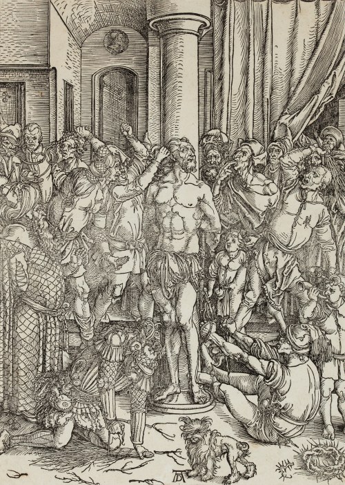 "Biczowanie Chrystusa", Albrecht Dürer