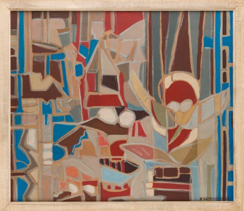 Kompozycja, 1967, Kazimierz Ostrowski
