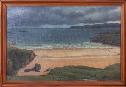 Widok nadmorski - surrealistyczny, 1995, Brian Robinson