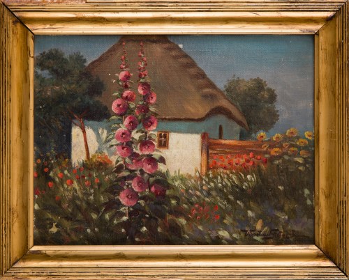 Malwy przed oknem, 1926, Wacław Stefański