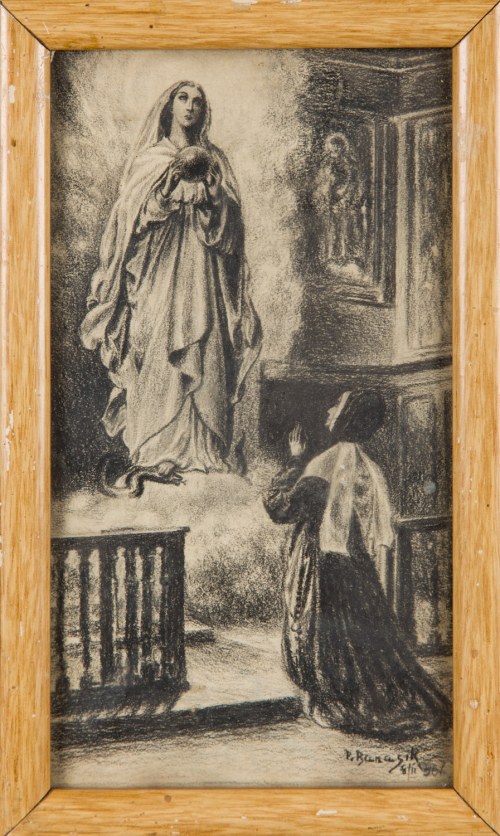 Objawienie Najświętszej Marii Panny, 1956, P. Banasik