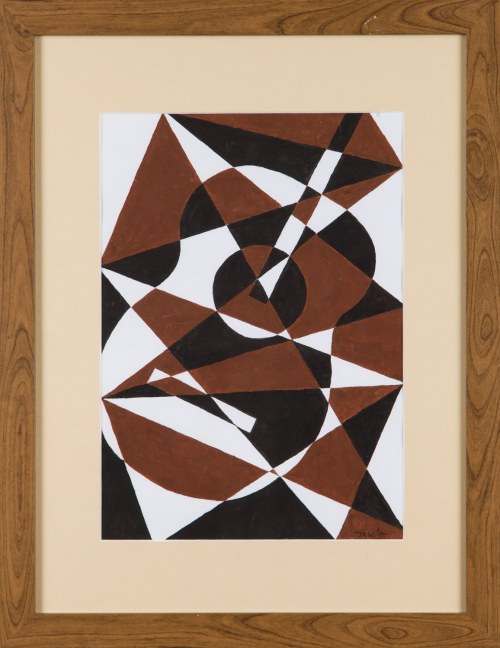 Kompozycja z gitarą, 1995, Jacek Wróblewski