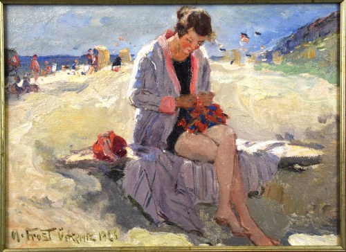 “Na plaży”, 1926 r., Martin Frost
