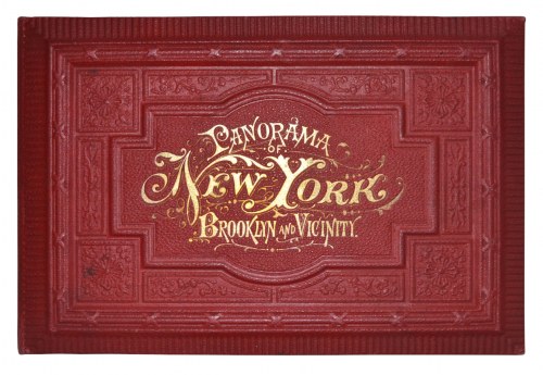 Brooklyn and vicinity. New York 1880, Nowy Jork] Panorama Of New York