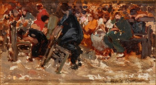 Studium do obrazu, 1930 ok., Vincenzo Irolli