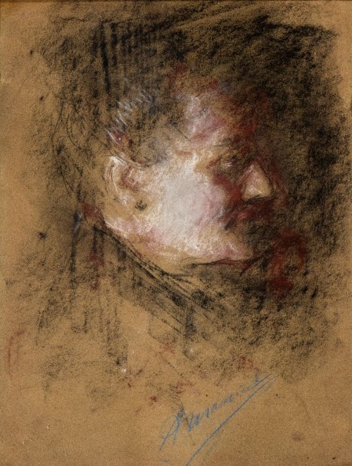 Portret kobiecy, Antonio Mancini