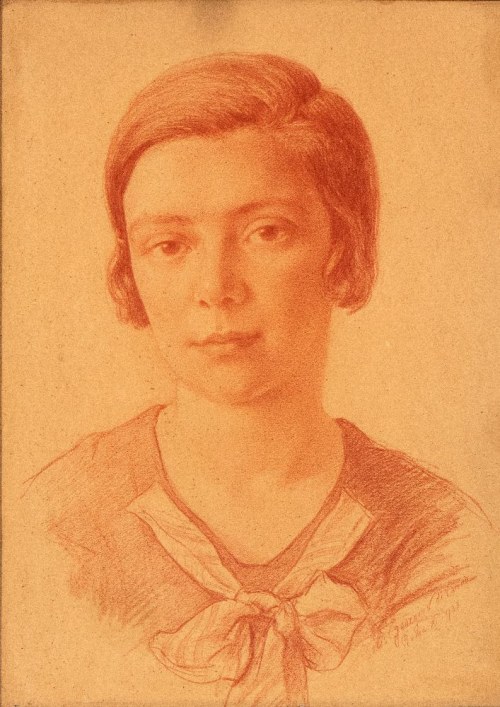 Portret kobiecy, 1933, Boris Georgiev