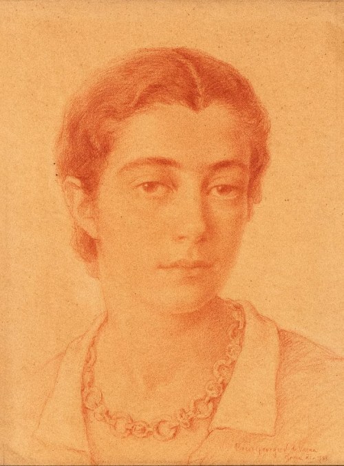 Portret kobiecy, 1933, Boris Georgiev