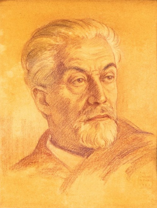Portret męski, 1951, Boris Georgiev