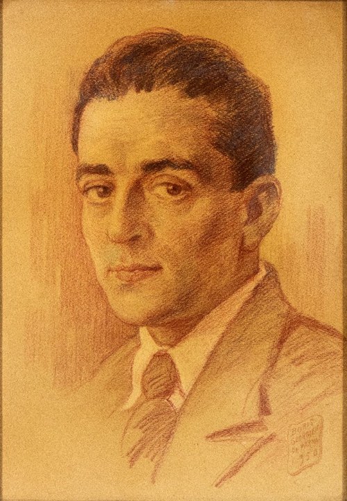 Portret męski, 1950, Boris Georgiev