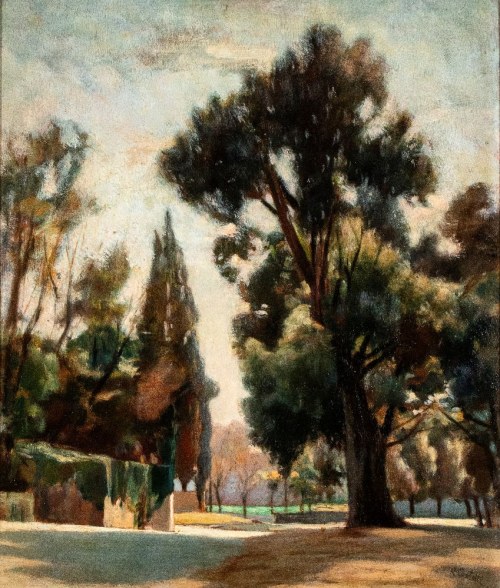 Villa Borghese w Rzymie, 1930 r., Romeo Costetti