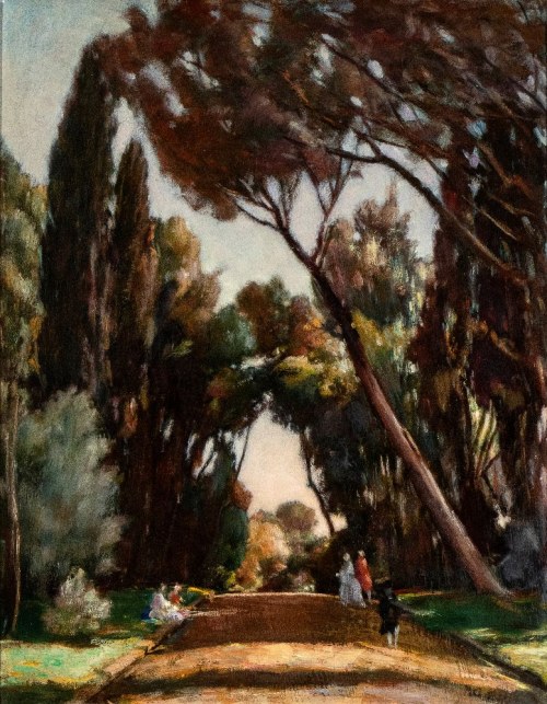 Villa Strohl Fern w Rzymie, 1930 r., Romeo Costetti
