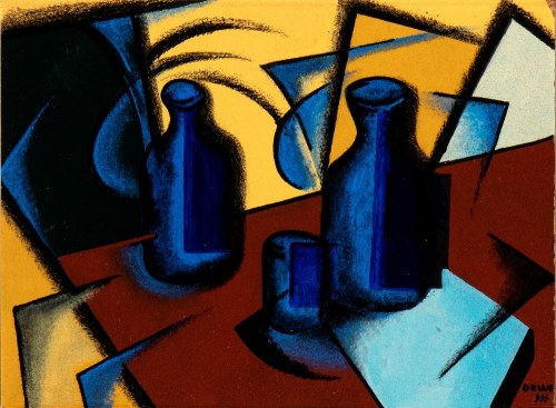 Żółta martwa natura, 1933, Pippo Oriani