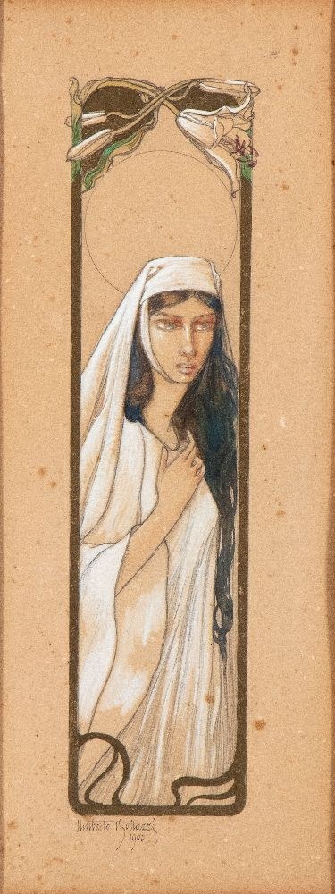 Postać kobieca, 1900, Umberto Bottazzi