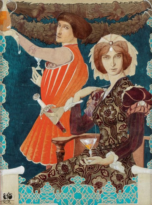 scena renesansowa, 1905, Umberto Bottazzi