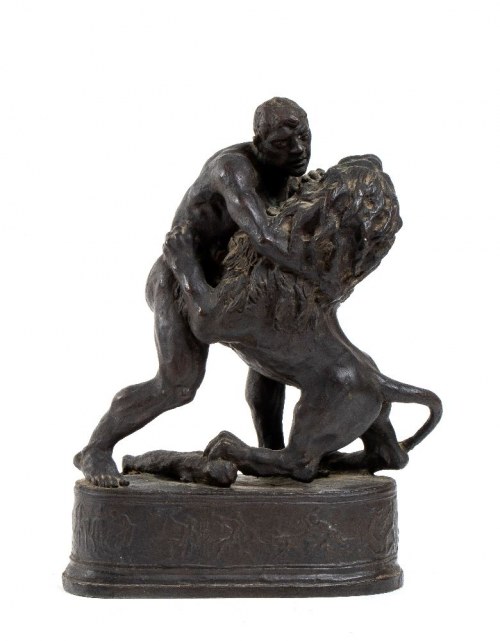 Herakles i lew nemeński, pierwsza połowa XX wieku, Renato Marino Mazzacurati