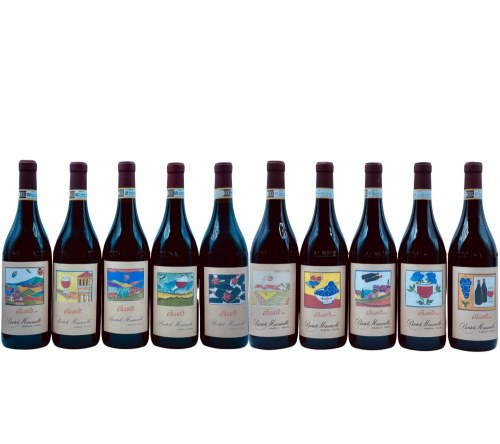 Barolo Artist Label Vertical, Bartolo Mascarello