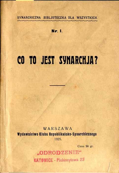 Synarchy What is synarchy: the only edition 1925 - Online auction / Online ...
