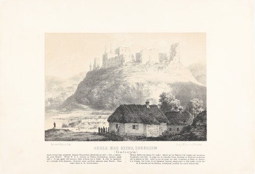 Alojzy Misierowicz (1825-ok 1905), Skała nad Zbruczem (Galicja), 1873-1883, Napoleon Orda