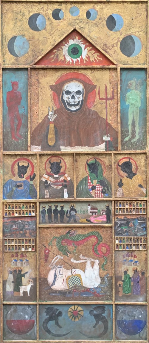 "Ikonostas", 2022/2023, Piotr Mlącki