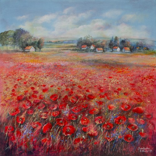Poppies, 2024, Anna Sandecka-Ląkocy