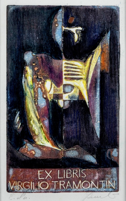 ExlibrisVirgilio Tramontin, Antanas Kmieliauskas