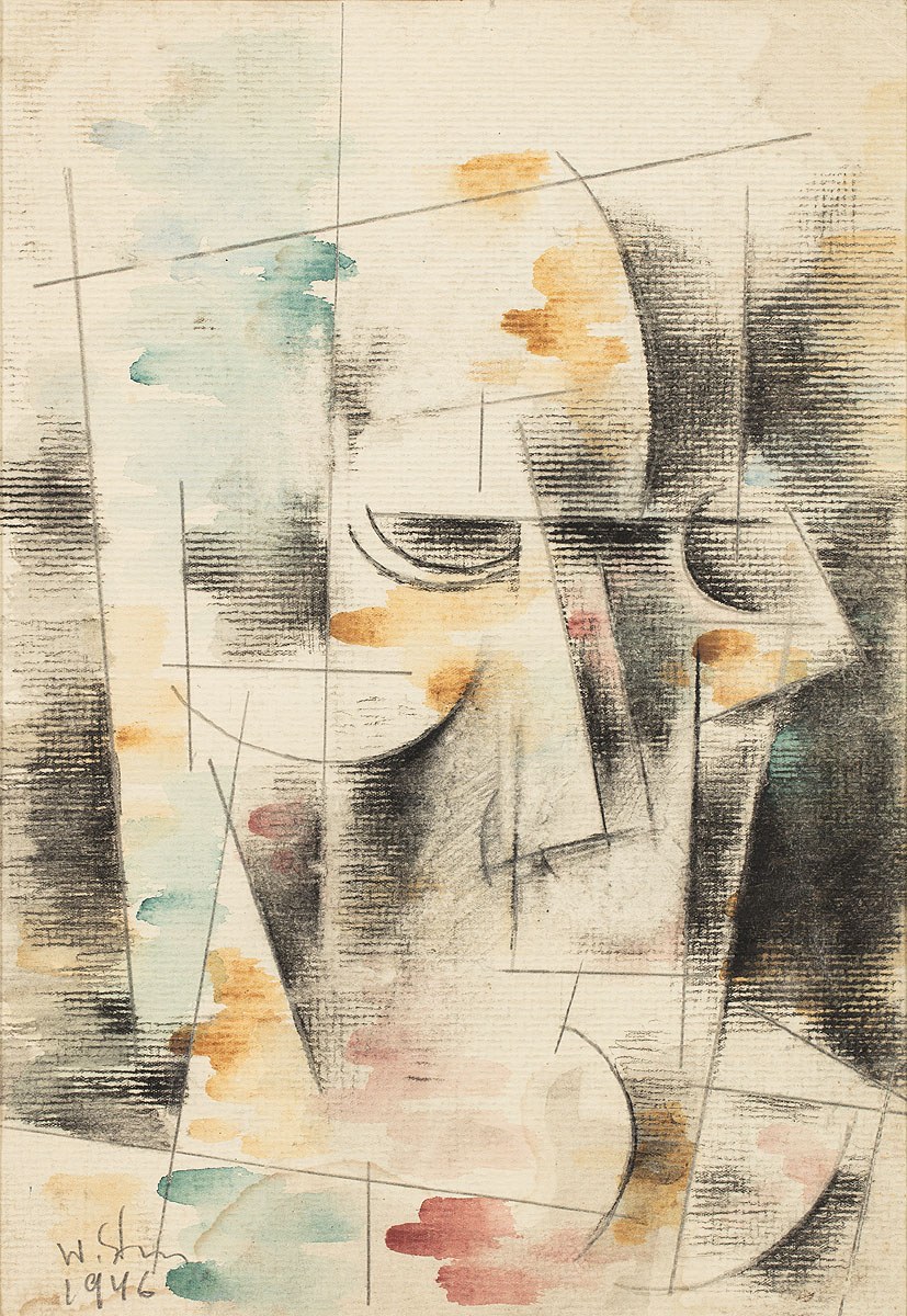 Władysław Strzemiński アートブック 作品集 Wladyslaw Strzeminski (1893 - 1952), Self-portrait, 1946 - Online