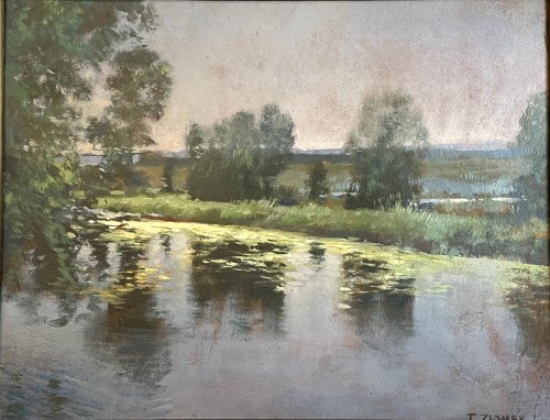 Pejzaż nadwodny, Teodor Ziomek