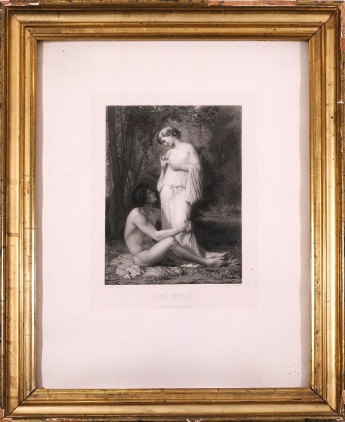 William Adolphe BOUGUEREAU (1825-1905), Idylla, 1852 / 1865 r., Jean-Baptiste Danguin