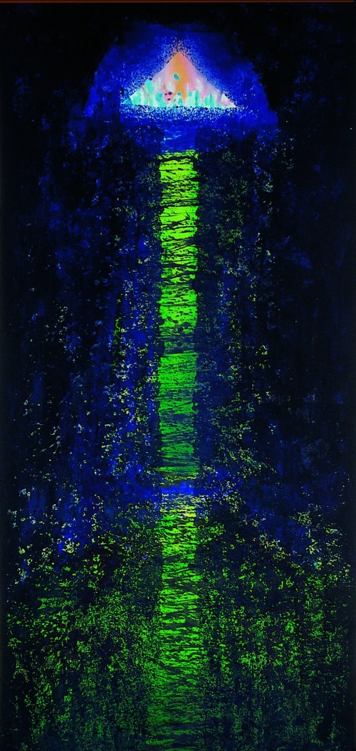 Medytacje zielenią, 1998, Alina Bloch