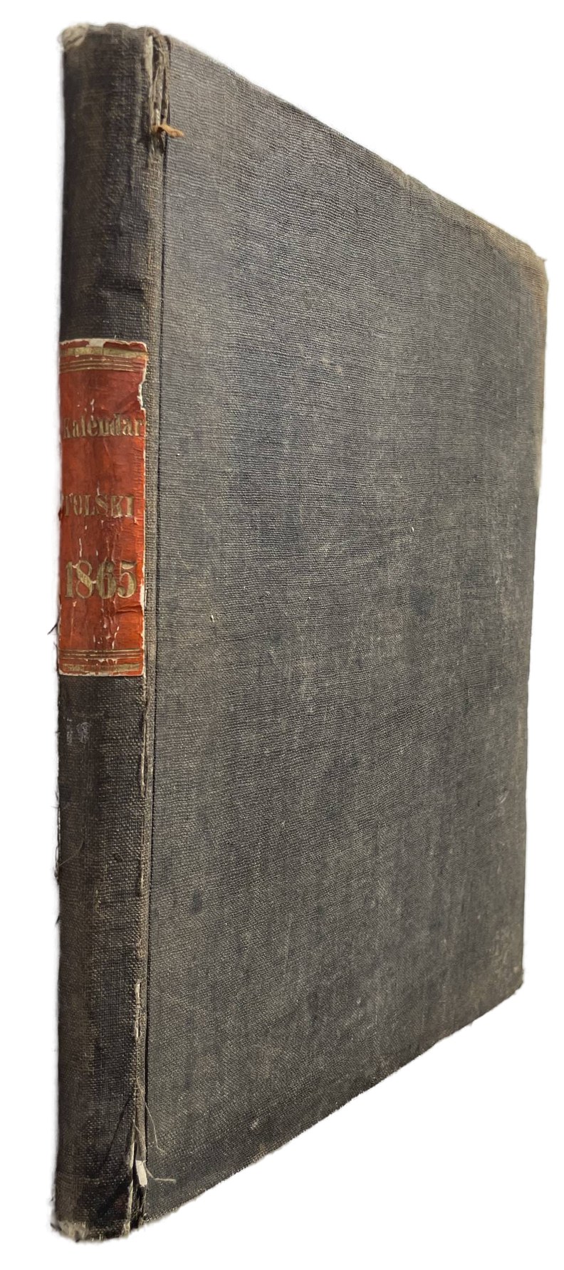 POLISH CALENDAR 1865 HOUSE TARIFF, PLAN OF WARSAW - Online auction ...
