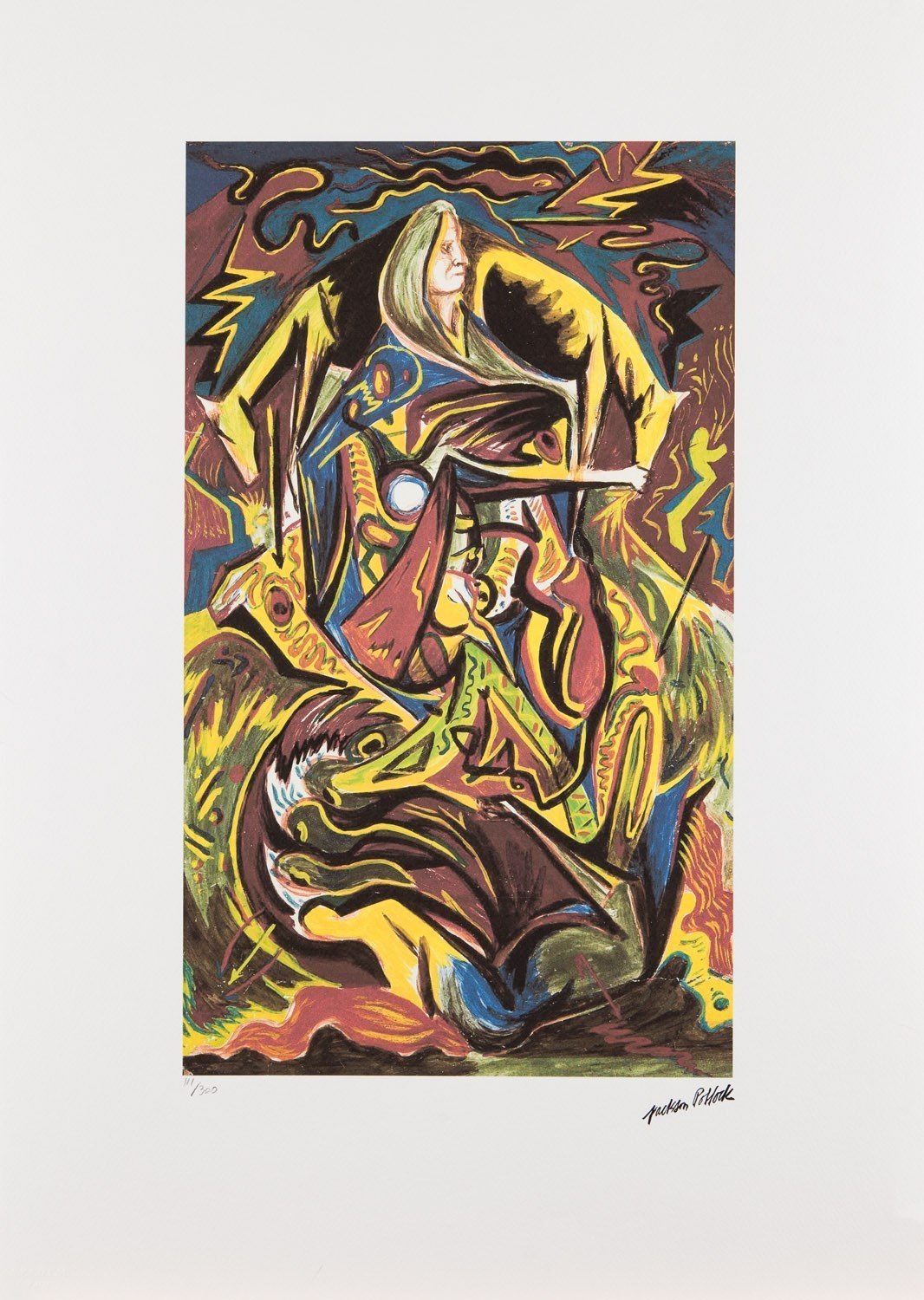 Jackson Pollock (1912-1956), Composition with a woman - Online auction /  Online bidding - Price - OneBid