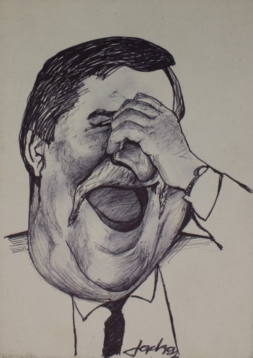 4 karykatury, Jerzy Lachowicz