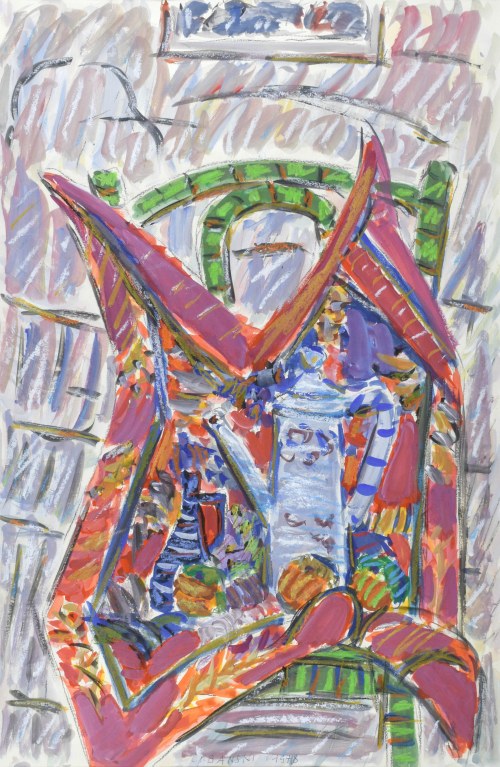 Martwa natura, 1978, Jerzy Lubański