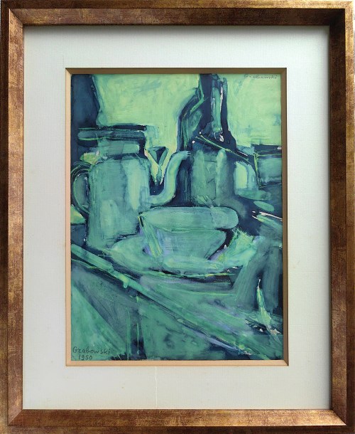 Martwa natura, 1950, Stanisław Grabowski
