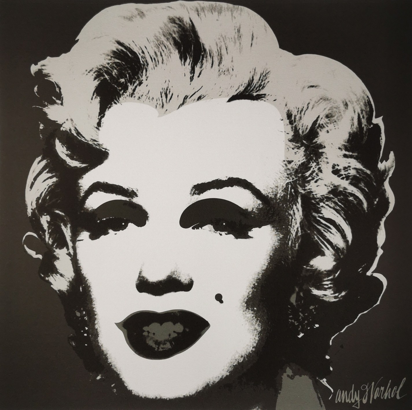 Popular Andy Warhol Signed - Marilyn Monroe - CMOA Certificate