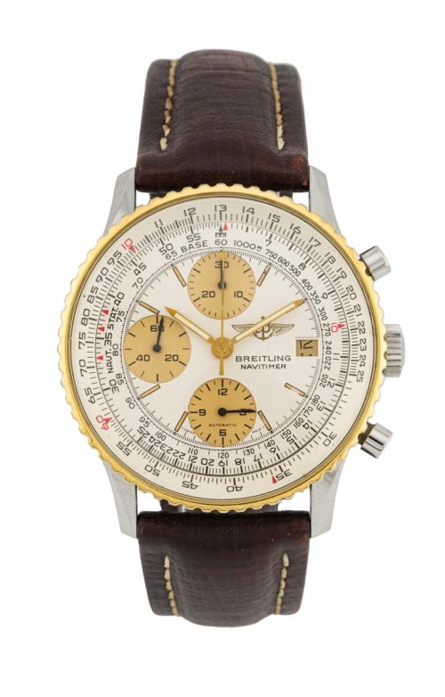 lata 90-te, stalowa obudowa z..., Breitling Navitimer