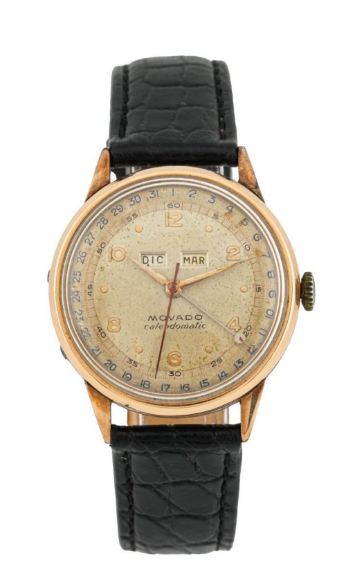 potrójna data, automatyczny..., Movado Calendomatic Ref. 16213
