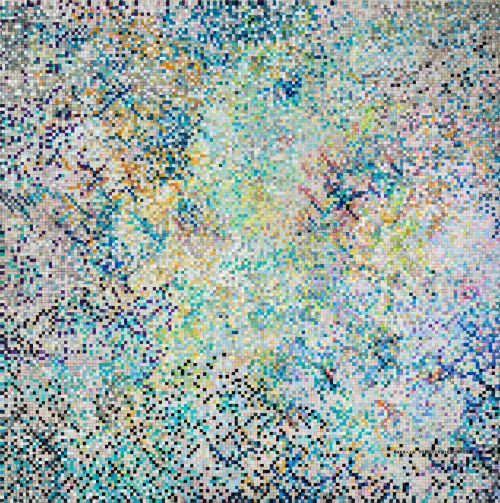 Magiczny kwadrat, 2008, Barbara Frankiewicz