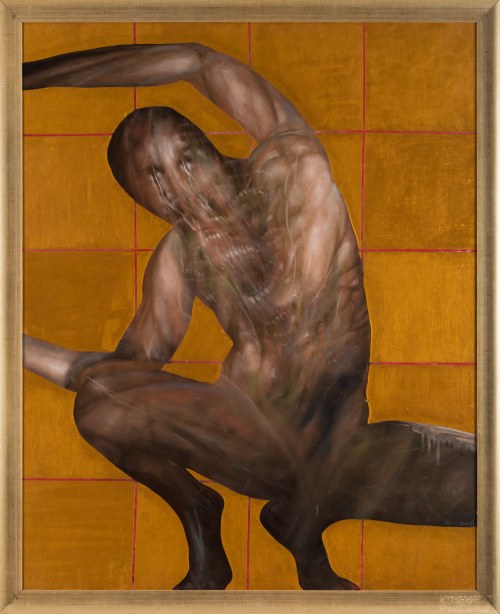 Portret z kotarą, Jarosław Kukowski