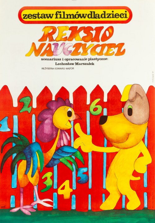 Reksio nauczyciel, 1977, Hanna Bodnar