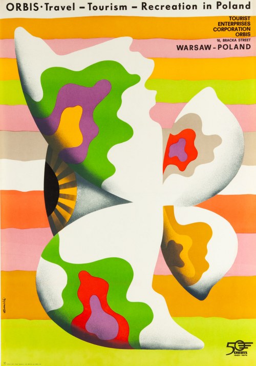 Orbis Travel-Tourist -Recreation in Poland / 50. lat Orbis, 1973, Tomasz Rumiński