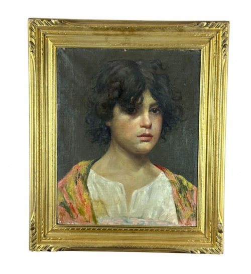 portret kobiecy - Vincenzo Caprile, Vincenzo Caprile