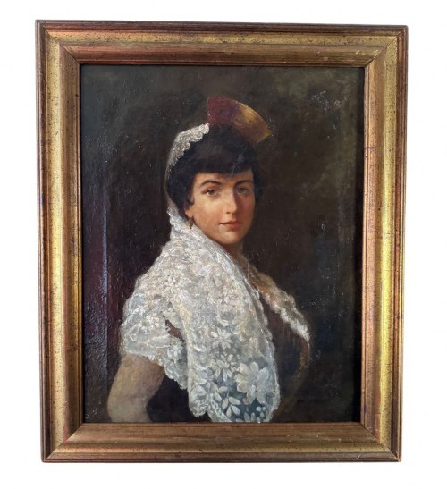 Portret kobiety - Julio Romero de Torres, Julio Romero de Torres