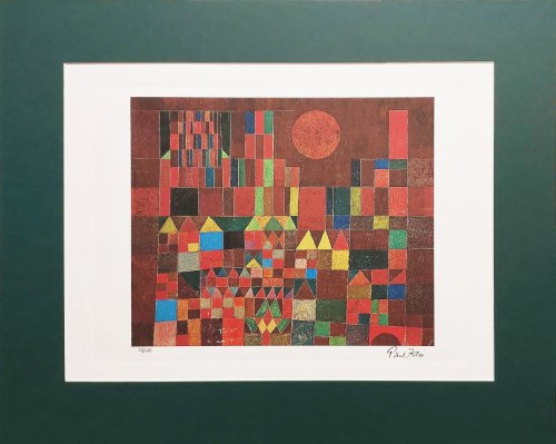 Słońce i zamek, Paul Klee