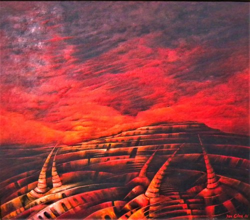 Wzniesienie czerwone,1986, Jan Góra