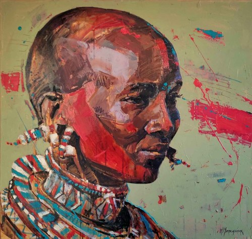 Portret XXIV, 2018, Marcin Mikołajczak