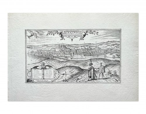 Cracovia, 1572 rok, Georg Braun